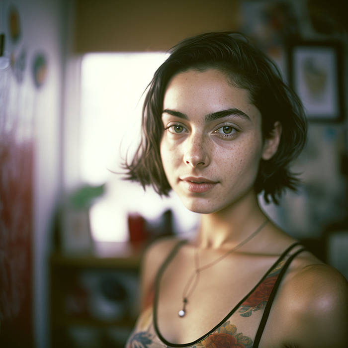 Midjourney AI generated image. 50mm F1.2